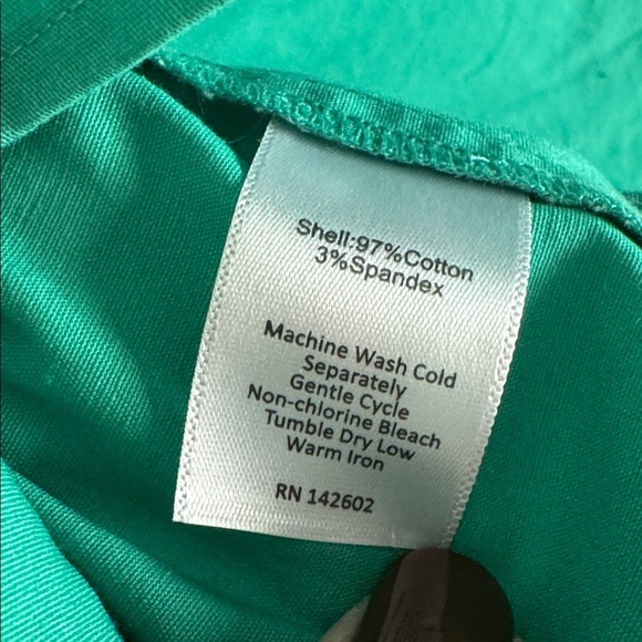 Sail To Sable Color Block Preppy Shift Dress Womens M collared Cotton blue/Green - Picture 8 of 10